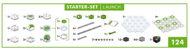 Lancement du système de piste de marbre interactif GraviTrax POWER Starter-Set