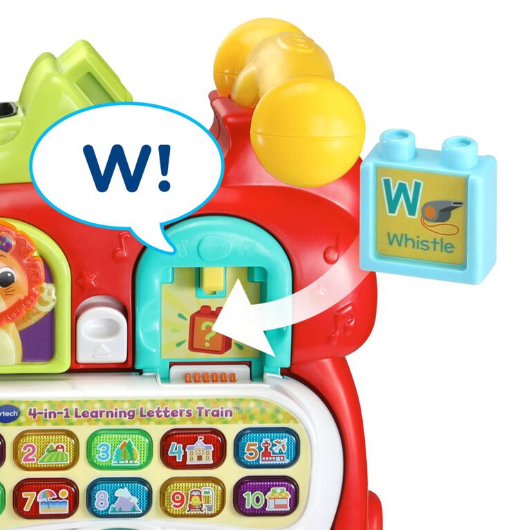 VTech Maxiloco, mon trotti train 4 en 1 - Édition anglaise