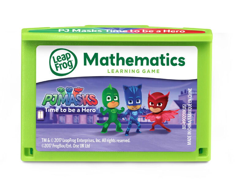 LeapPad PJ Masks Time to Be a Hero Learning Game - English Edition