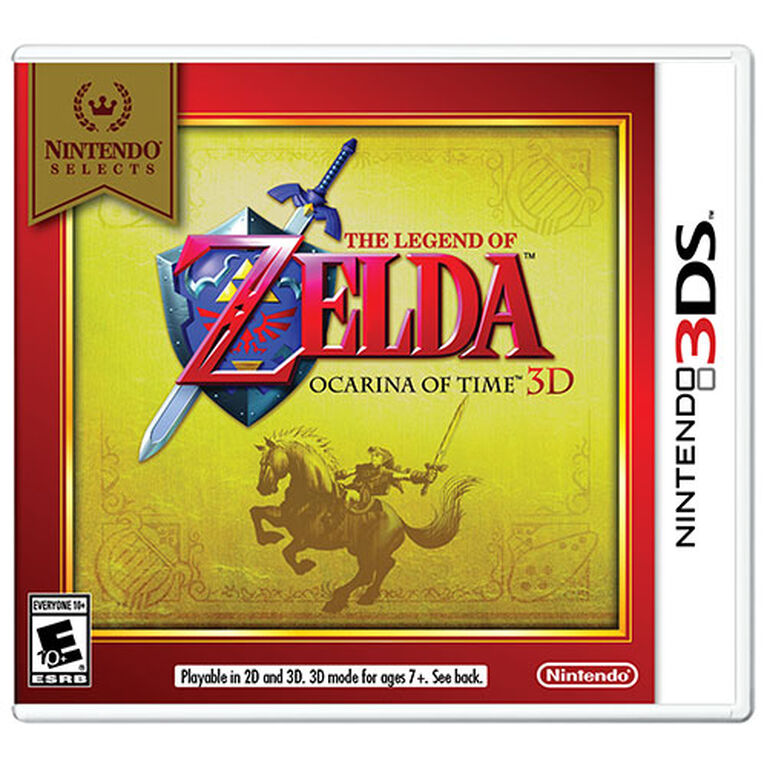 Nintendo 3DS - Nintendo Selects - The Legend Of Zelda: Ocarina Of Time 3D