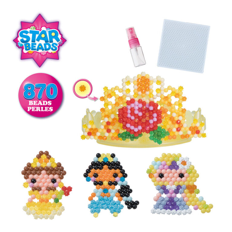 AQUA BEADS Disney Princess Tiara Set