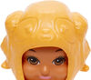Poupée bébé ​Skipper Babysitters Inc. Barbie avec costume-barboteuse de chiot dorée et couche amovibles