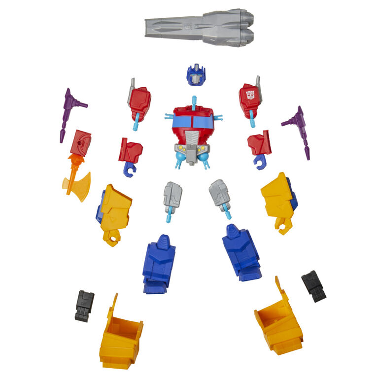 MixMashers Transformers Optimus Prime Custom Mix-And-Match Deluxe Action Figure & Accessories
