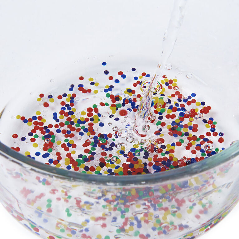 Orbeez, paquet de billes colorées Confettis contenant 1 000 petites billes Orbeez à faire gonfler
