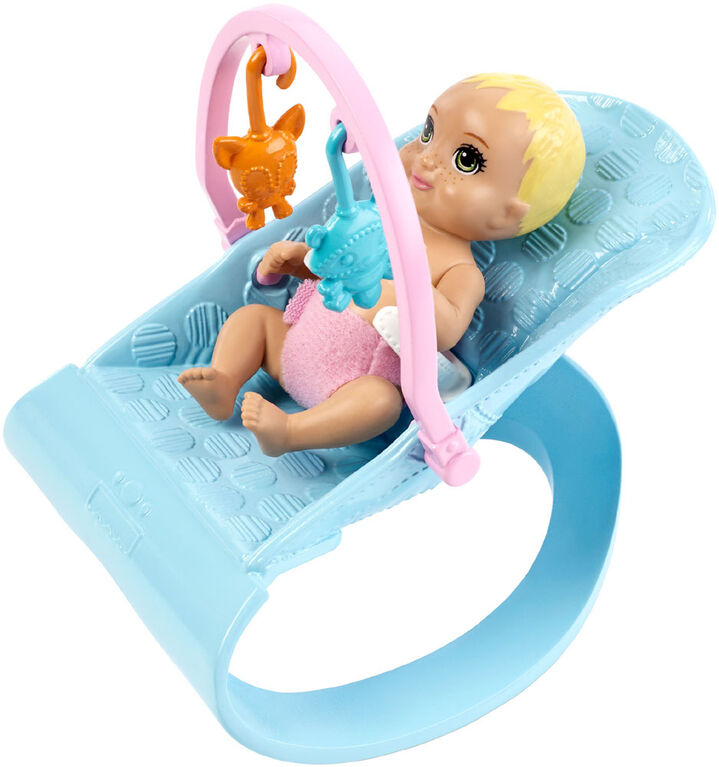 Barbie Skipper Babysitters, Inc. Nap 'n' Nurture Nursery Dolls and Playset