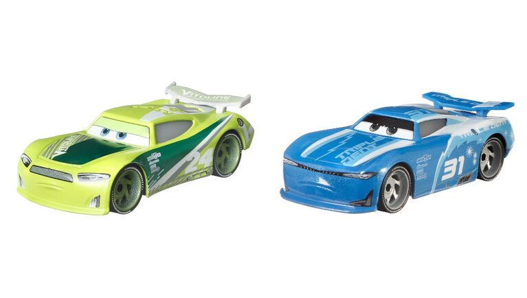Disney Pixar Cars Chase Racelott and Cam Spinner