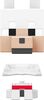 Minecraft Mob Head Minis Wolf Figure