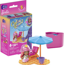 MEGA - Barbie - Color Reveal - Journée à la plage