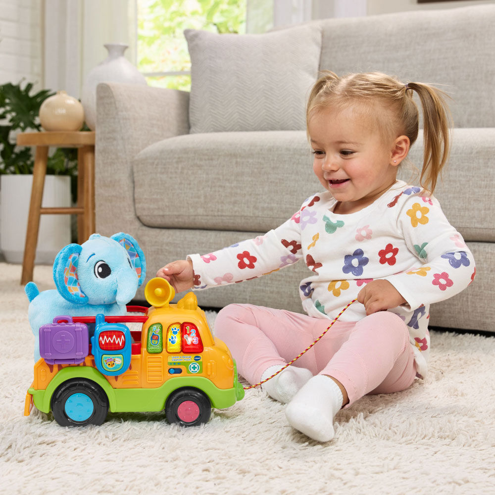 VTech Learn & Rescue Elephant Truck - French Edition