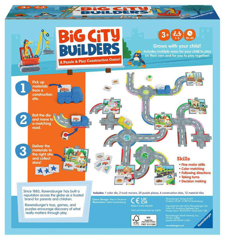 Ravensburger Big City Builders - English Edition