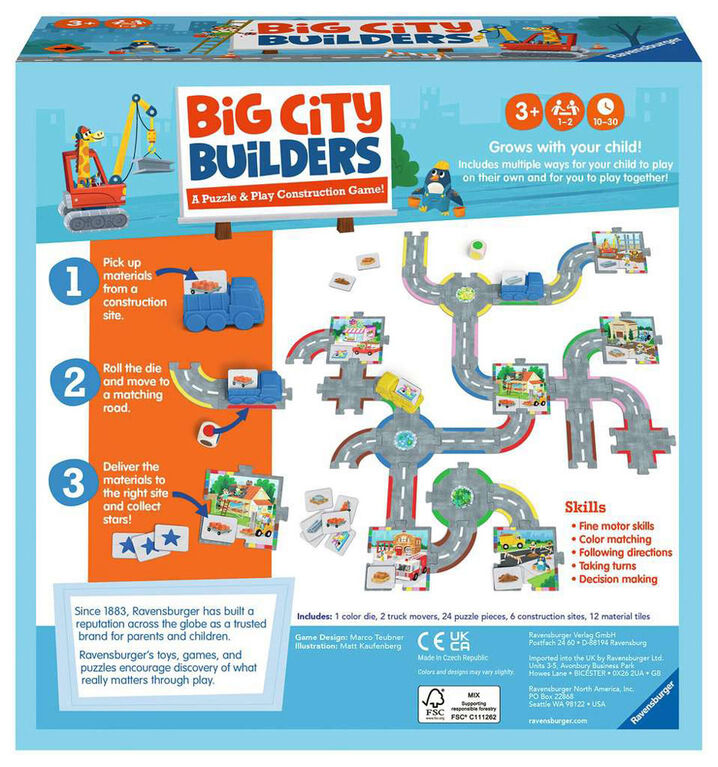 Ravensburger Big City Builders - Édition anglaise