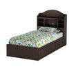 Summer Breeze Bed with Storage - Mates Bed with 3 Drawers - Chocolate