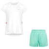Nike T-shirt and Short Set - Green - Size 6