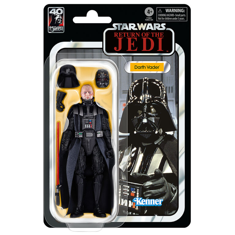 Star Wars The Black Series Darth Vader, Star Wars: Return of the Jedi 40th Anniversary 6-Inch Action Figures