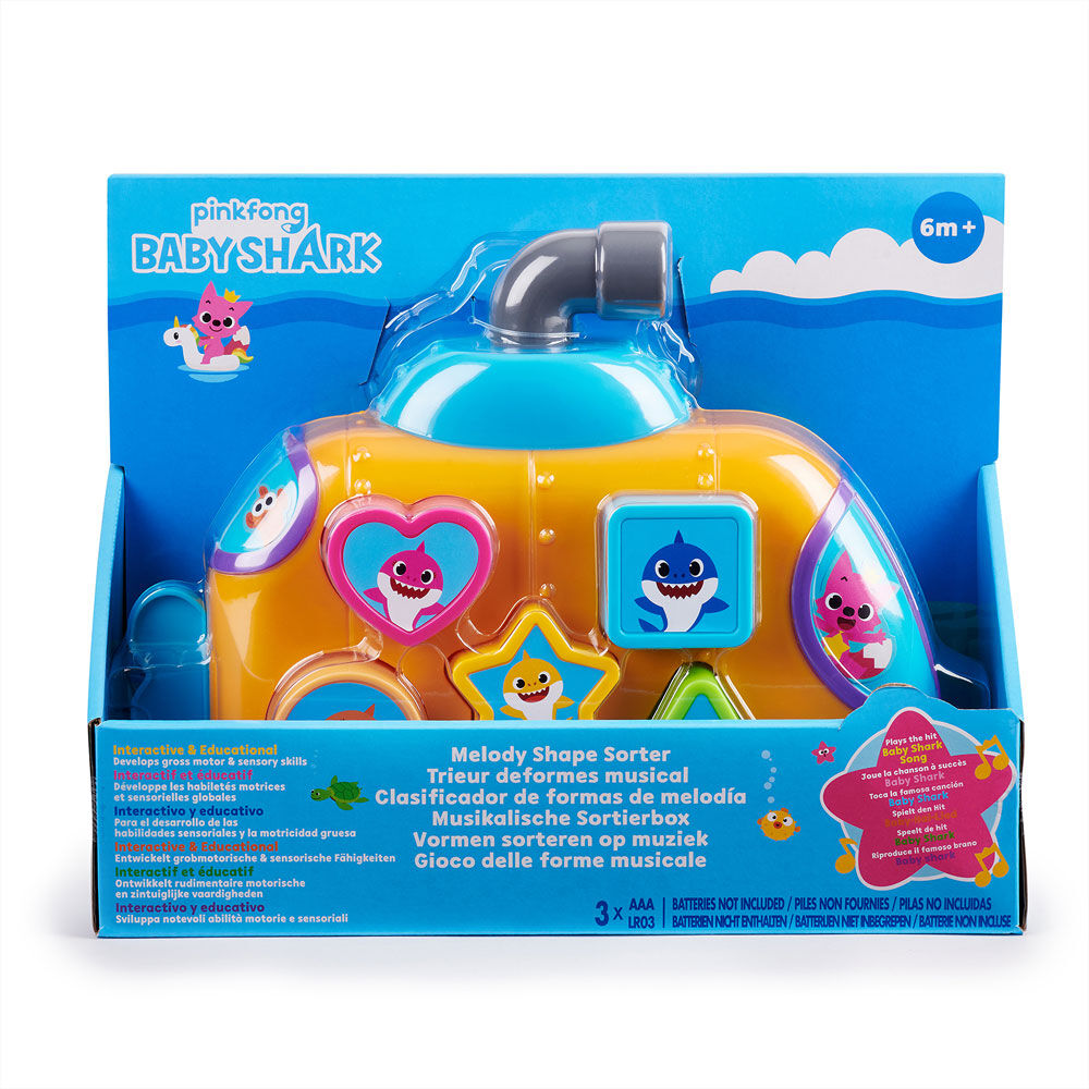 musical baby shark toy