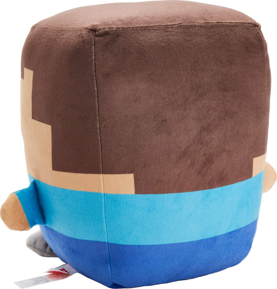 Minecraft Cuutopia Steve Plush Toy, 10-inch Collectible Soft Doll Inspired by the Movie