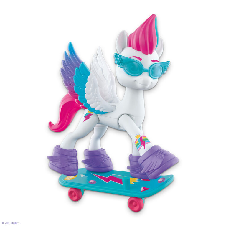My Little Pony: A New Generation Movie Crystal Adventure Zipp Storm -  White Pony