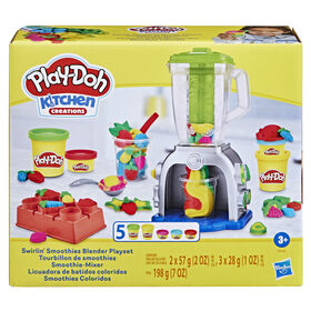 Play-Doh, coffret Tourbillon de smoothies, jouet avec pâte à modeler