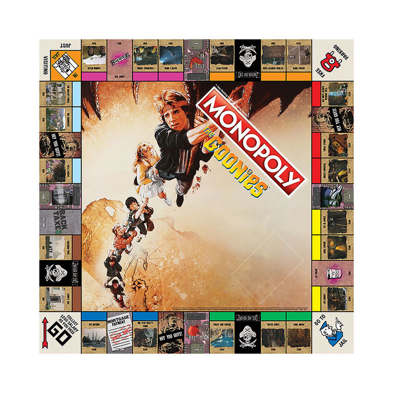 MONOPOLY: The Goonies Board Game - English Edition