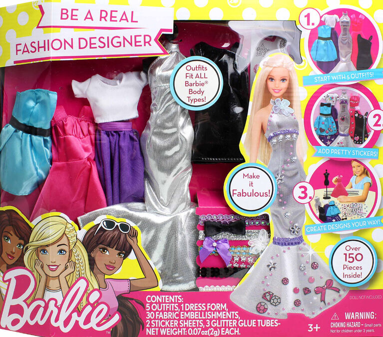 Barbie Be A Fashion Designer Set - English Edition