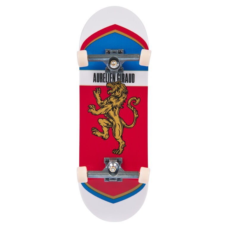 Tech Deck, Rampe personnalisable X-Connect Park Creator Jeux Olympiques de Paris 2024 et fingerboard exclusif d'Aurélien Giraud