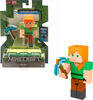 Minecraft Toys 3.25-inch Action Figures Collection, Alex
