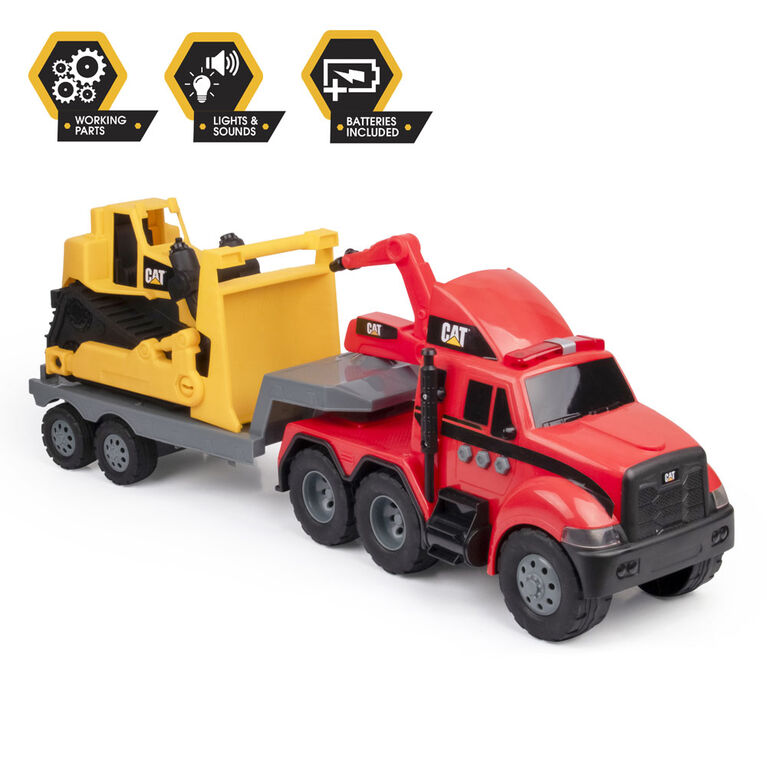 CAT Heavy Movers Fire Truck with Bulldozer - R Exclusive
