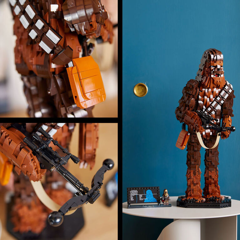 LEGO Star Wars Chewbacca 75371 Ensemble de construction; idée-cadeau pour adultes (2 319 pièces)