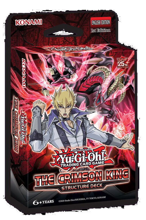 Yugioh Structure Deck The Crimson King English Edition Toys R Us
