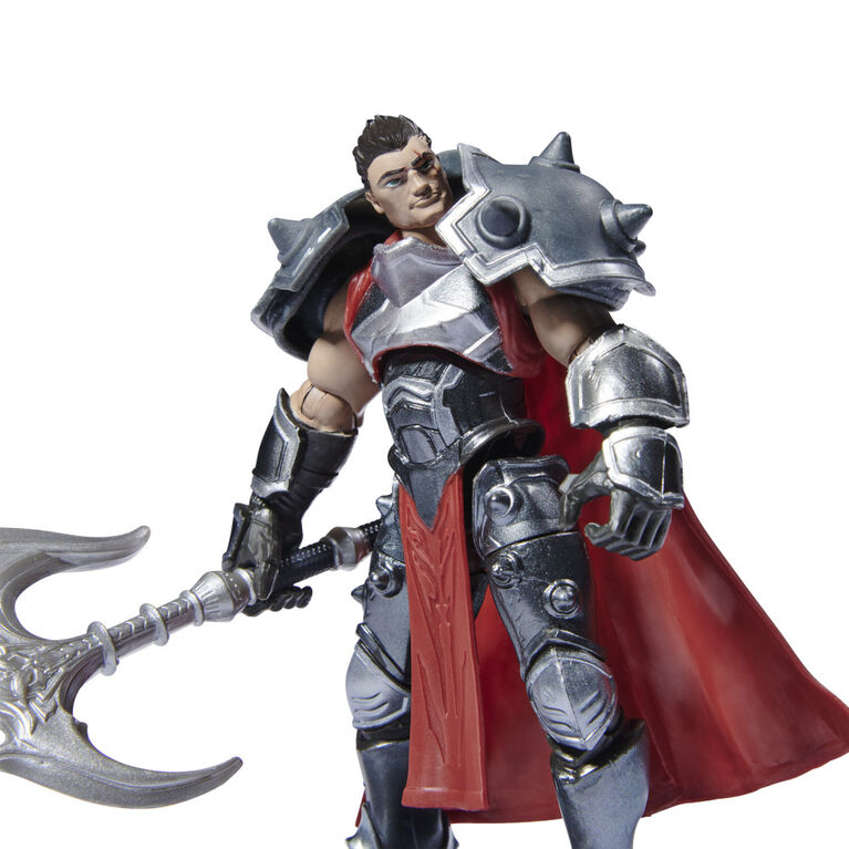 League of Legends, Figurine à collectionner Darius de 10,2 cm avec détails de qualité supérieure et accessoire hache, Collection Champion, qualité collectionneur