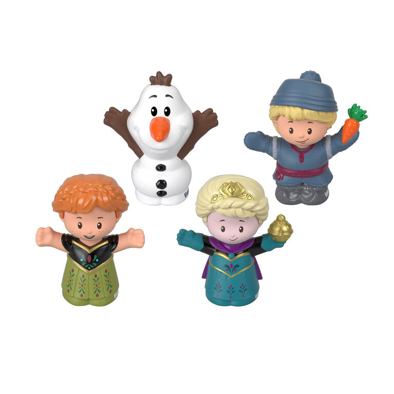 Elsa et ses amis par Little People La Reine des Neiges de Disney de  Fisher-Price, coffret de 4 figurines