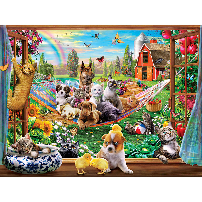 Masterpieces Puzzle Company Green Acres - Afternoon Siesta 300 Piece Puzzle - English Edition