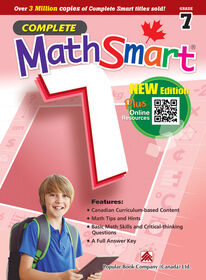 Complete MathSmart 7: Grade 7 - English Edition