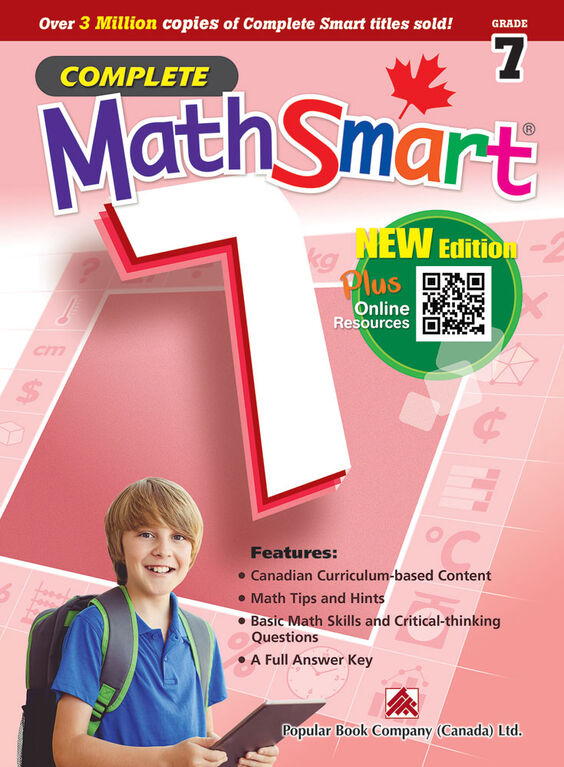 Complete MathSmart 7: Grade 7 - English Edition