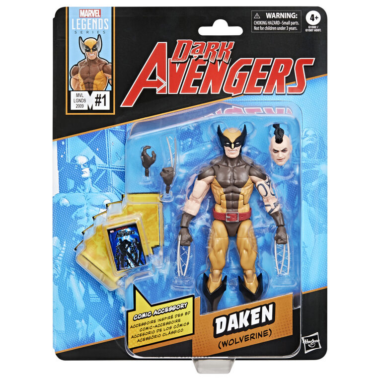 Marvel Legends Series Daken (Wolverine), figurine Avengers