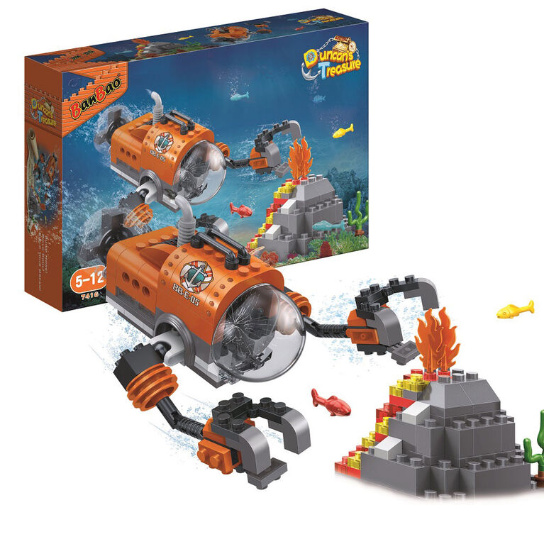 BanBao Duncan's Treasure Submarine with Claws Toys R Us Canada
