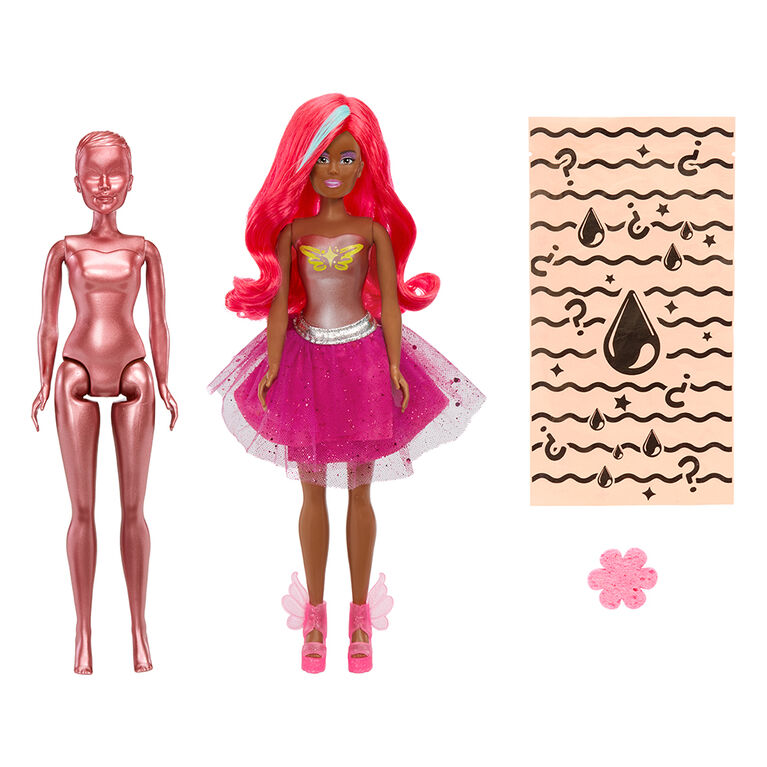 MGA's Dream Ella Color Change Surprise Fairies - Yasmin | Pink 11.5" Fashion Doll
