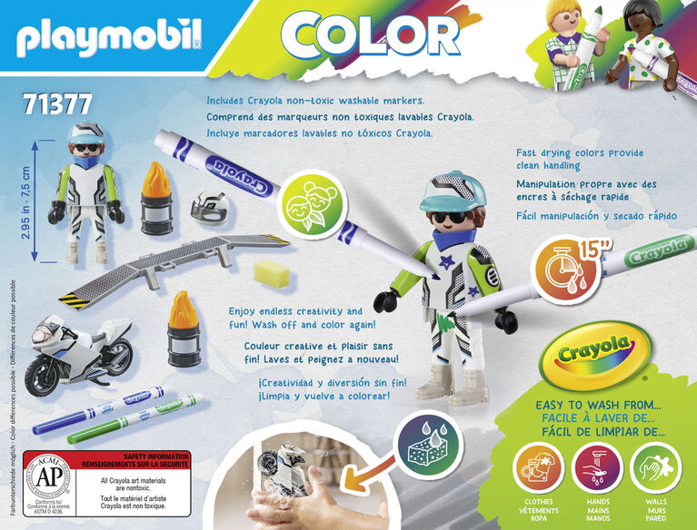 PLAYMOBIL Colour: Motorbike