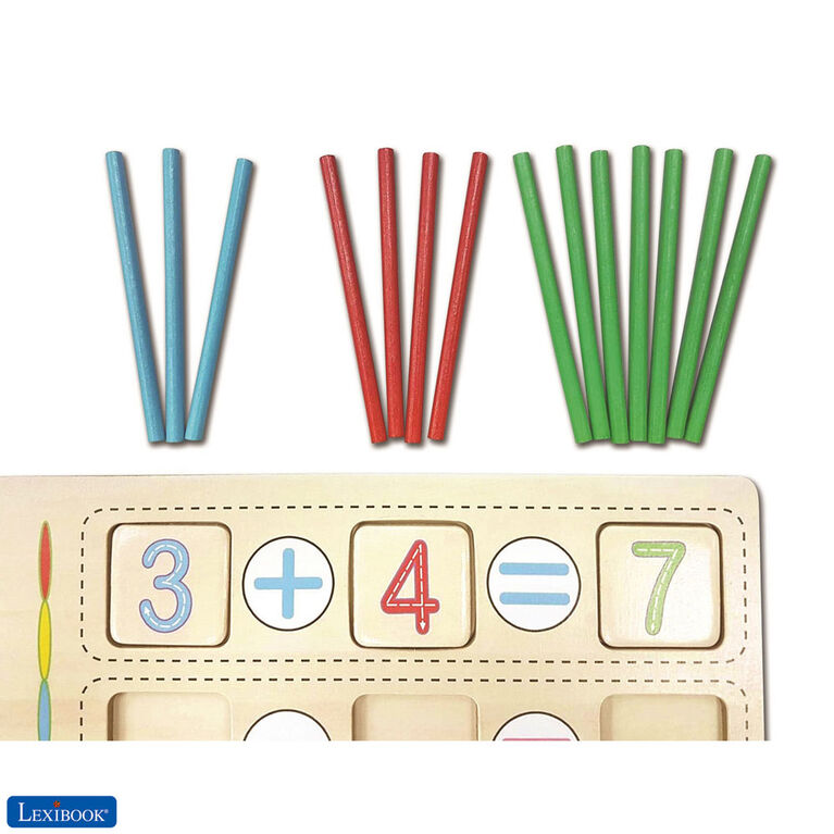 Math School - Wooden Box with Drawing Board