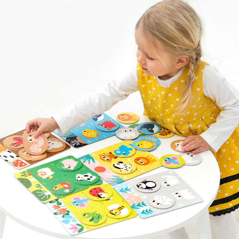 Banana Panda Let's Play Habitat Bingo Game (30 Pieces) - English Edition - R Exclusive