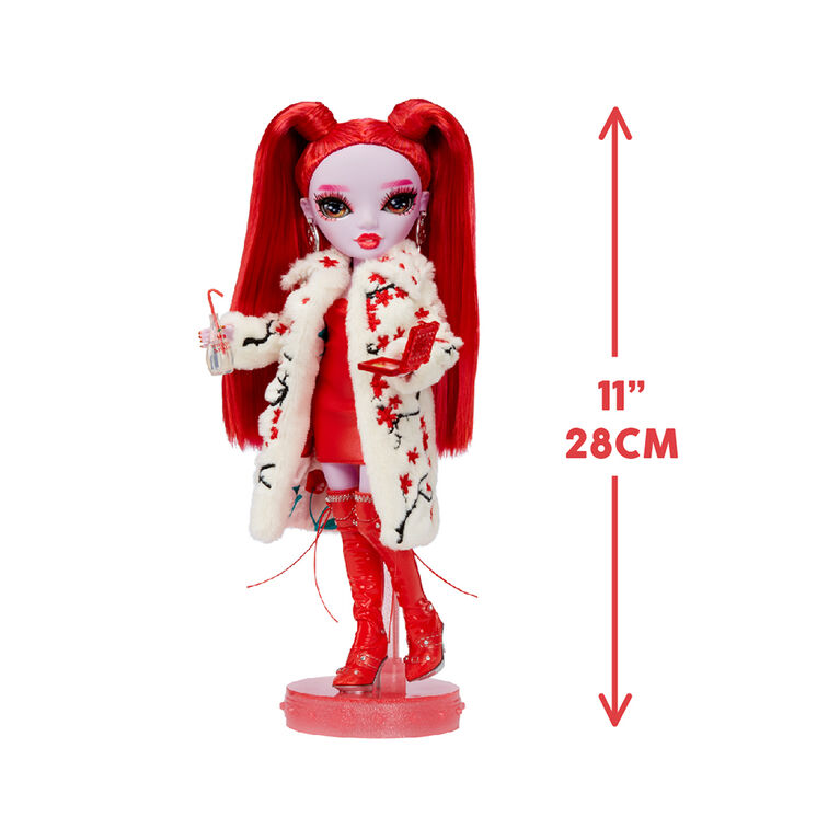 Rainbow High Shadow High Rosie Redwood - Red Fashion Doll