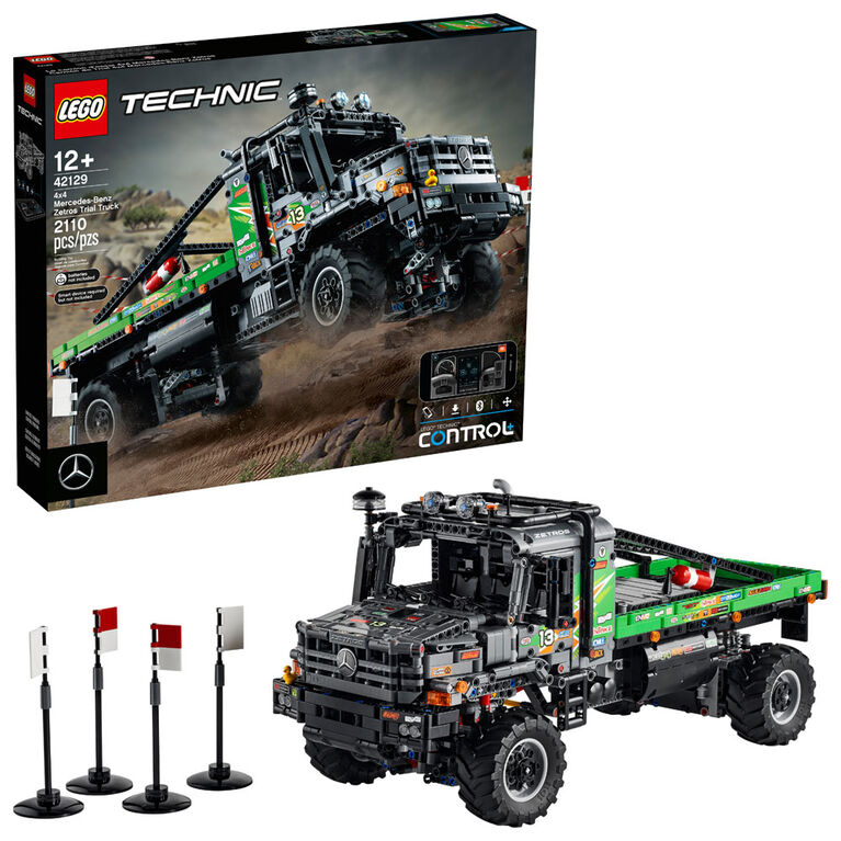 LEGO Technic Le camion d'essai 4x4 Mercedes-Benz Zetros 42129 (2110 pièces)