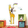 Wall Stories Kids Wall Stickers - Discover Colors - Interactive Animal Wall Stickers for Kids Bedrooms - Large Peel and Stick Wall Decals with Free Play and Activity App