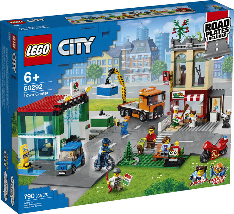 LEGO My City Town Center 60292 (790 pieces)