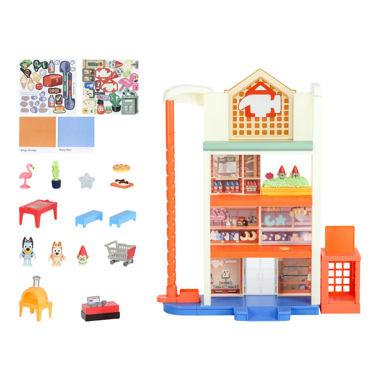 Bluey Hammerbarn Shopping Center Playset - R Exclusive
