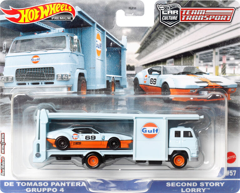 Hot Wheels Team Transport Truck & Race Car