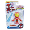 Marvel Spidey and His Amazing Friends Iron Man Action Figure Toy, Preschool Hero Figure with Accessory