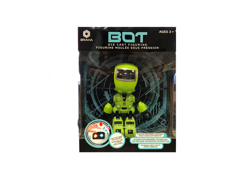 Braha Infrared Control Full Function Robot - Green