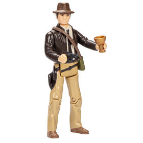 Indiana Jones et la dernière croisade Retro Collection, figurine Indiana Jones de 9,5 cm
