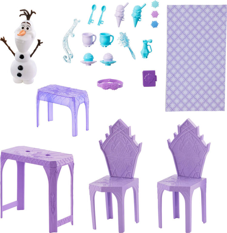 Disney Frozen Elsa's Frozen Ice Palace Castle Playset with Olaf, 5 Play Areas & 21 Accessories Disney Frozen Elsa's Frozen Ice Palace Castle Playset with Olaf, 5 Play Areas & 21 Accessories